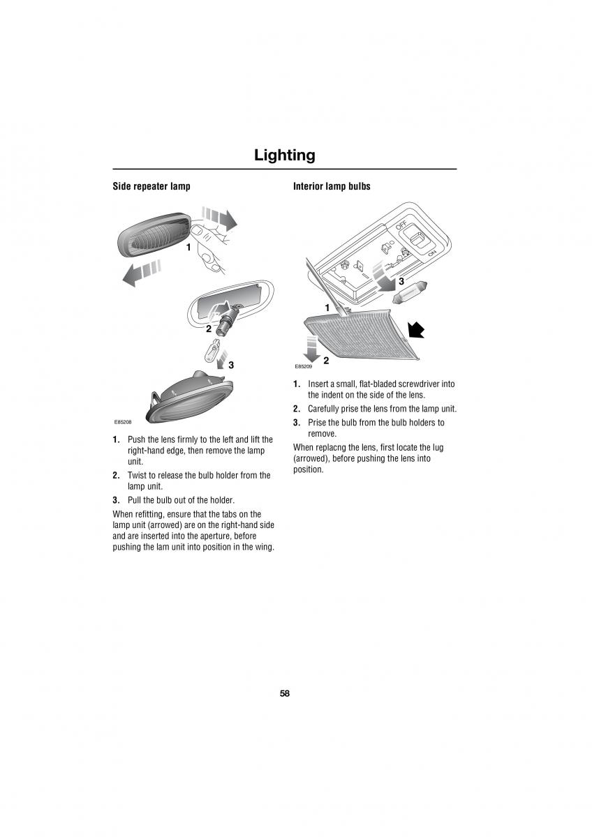 Land Rover Defender III gen owners manual / page 67