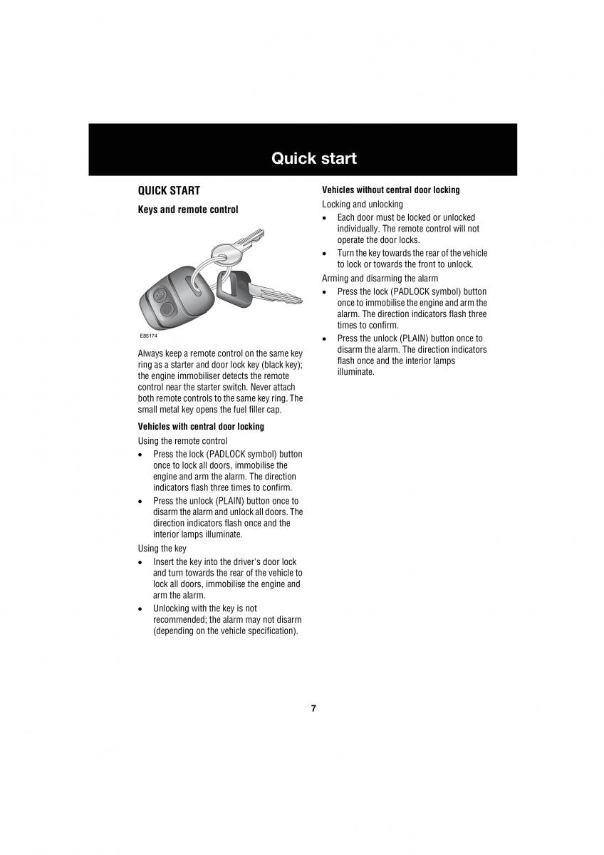 Land Rover Defender III gen owners manual / page 93