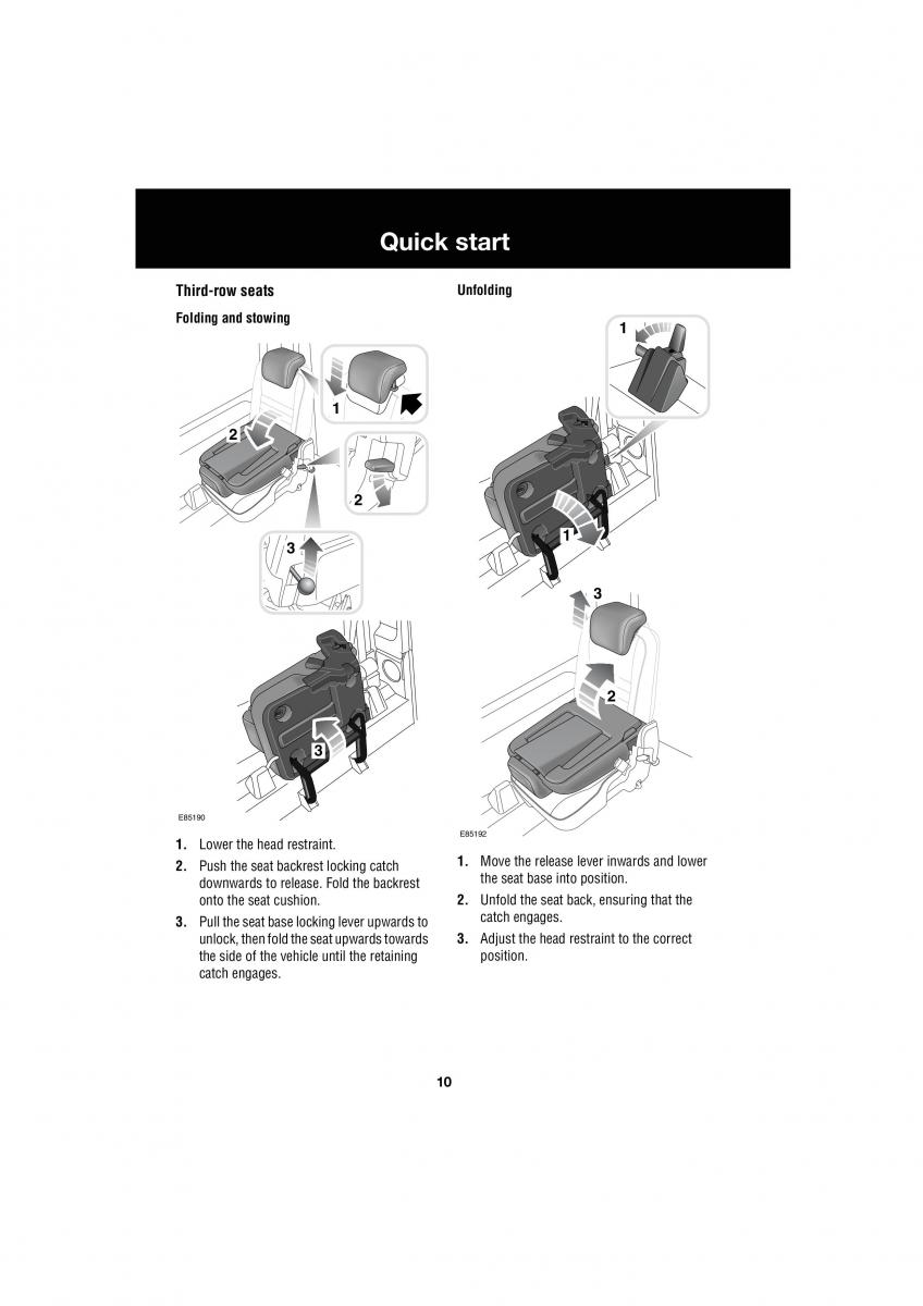 Land Rover Defender III gen owners manual / page 96