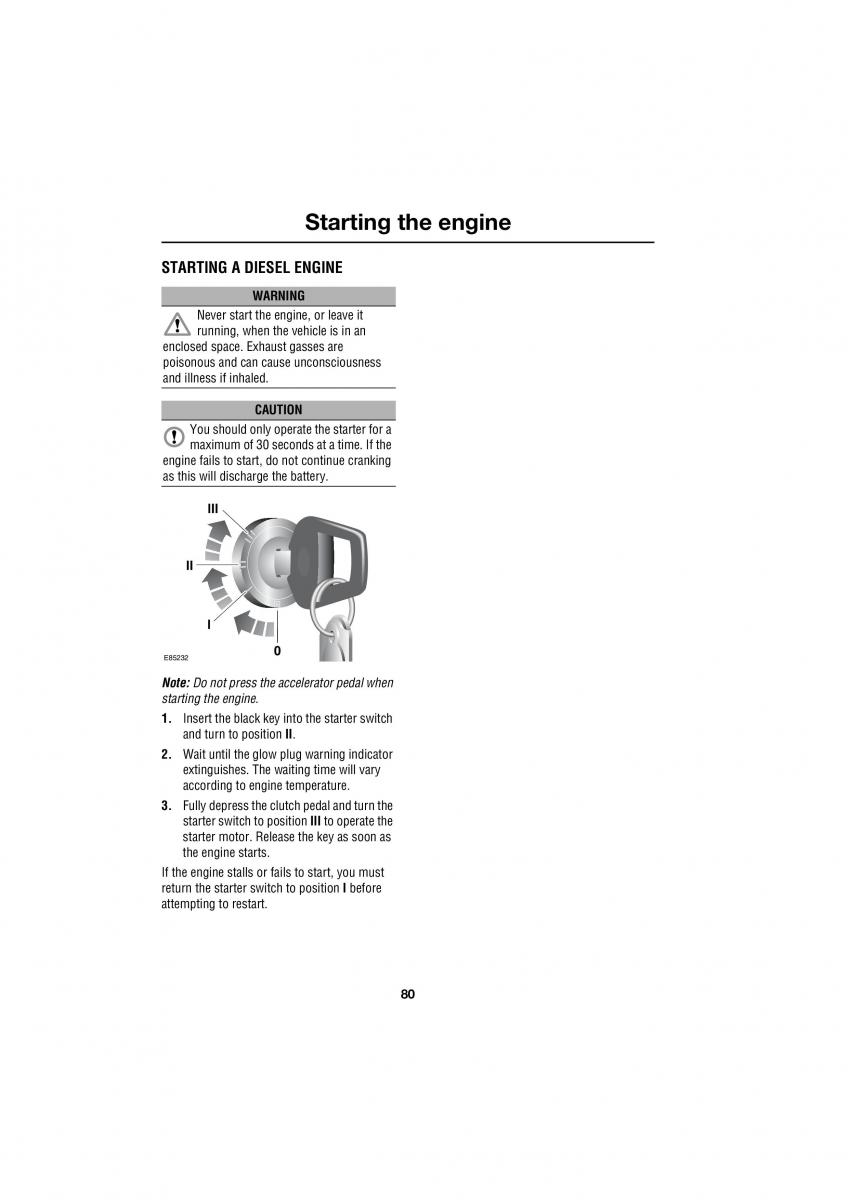 Land Rover Defender III gen owners manual / page 121