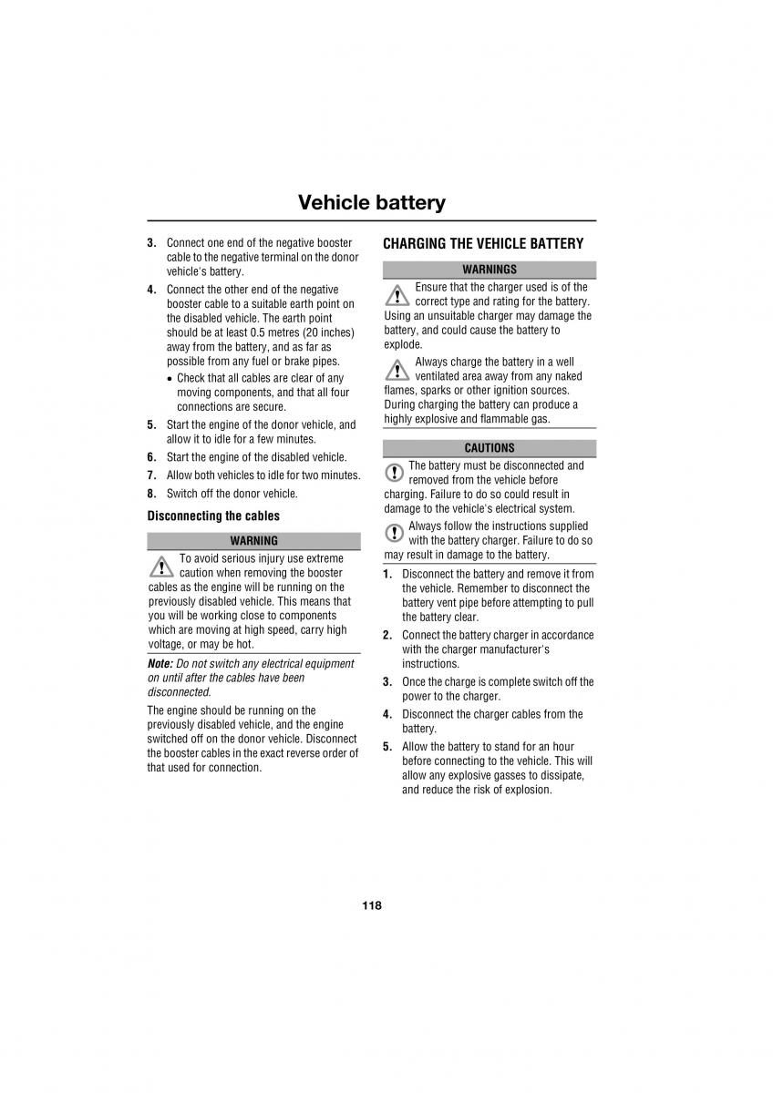 Land Rover Defender III gen owners manual / page 141