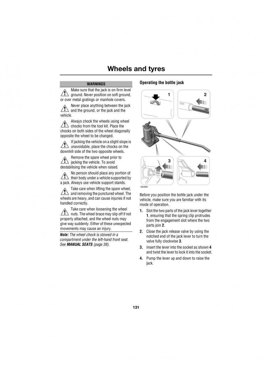 Land Rover Defender III gen owners manual / page 160