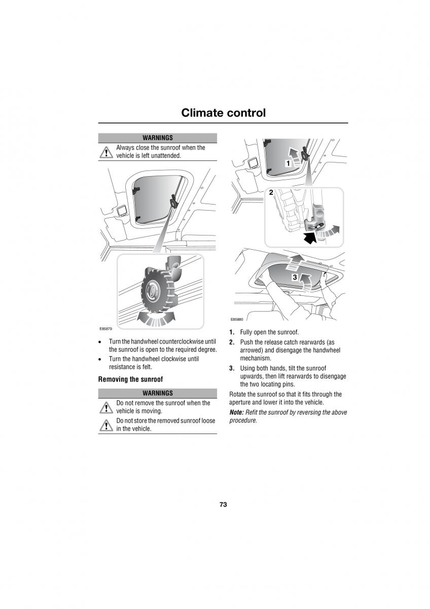 Land Rover Defender III gen owners manual / page 24