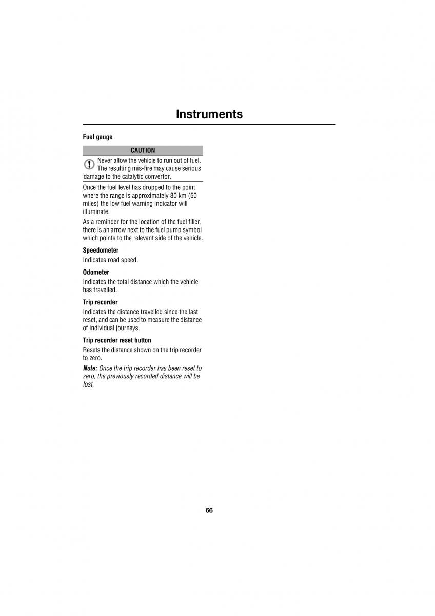 Land Rover Defender III gen owners manual / page 49