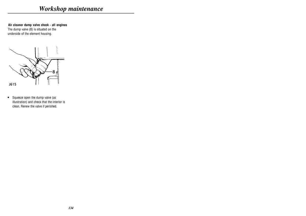 Land Rover Defender II gen owners manual / page 136