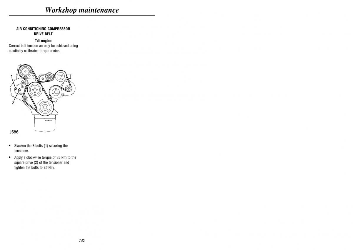 Land Rover Defender II gen owners manual / page 144