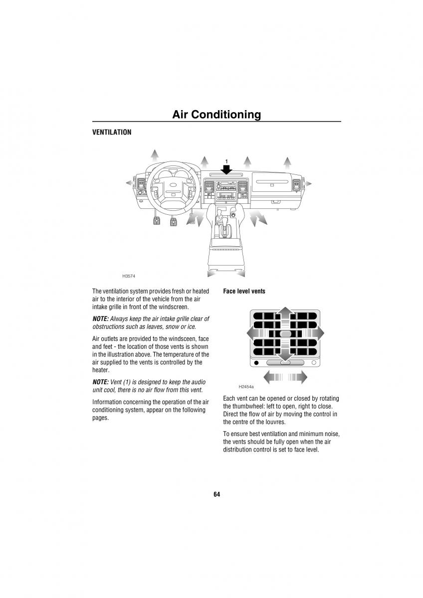 Land Rover Discovery II 2 owners manual / page 57