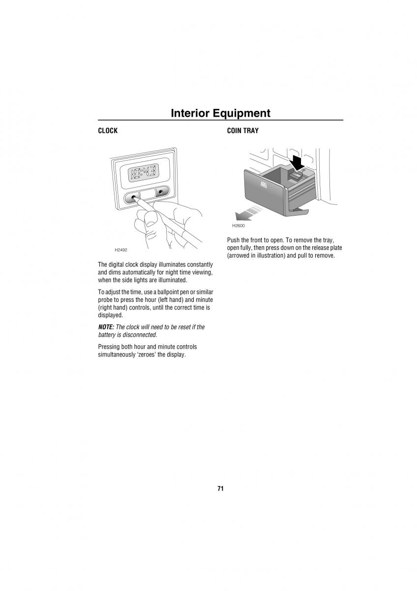 Land Rover Discovery II 2 owners manual / page 64