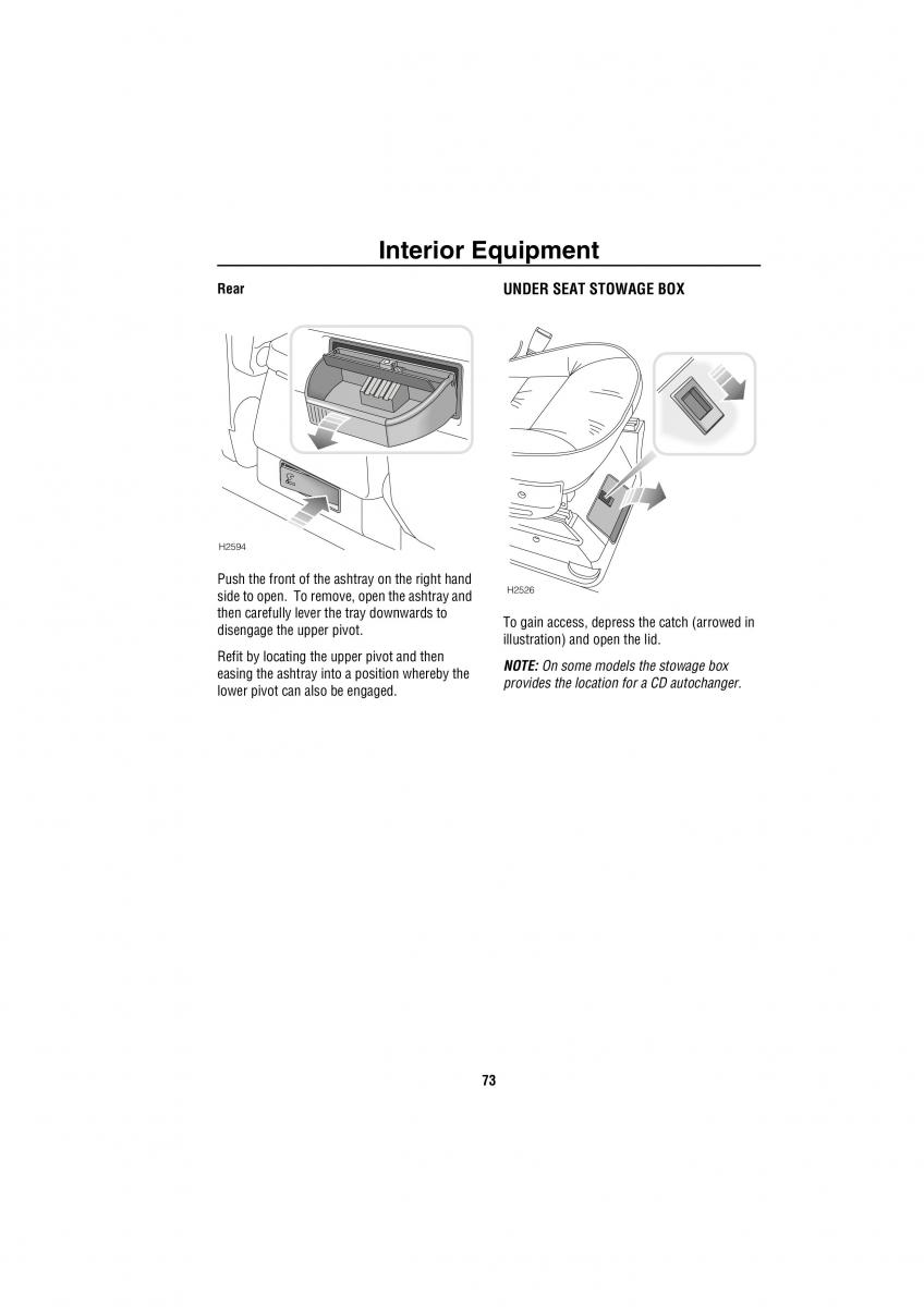 Land Rover Discovery II 2 owners manual / page 66