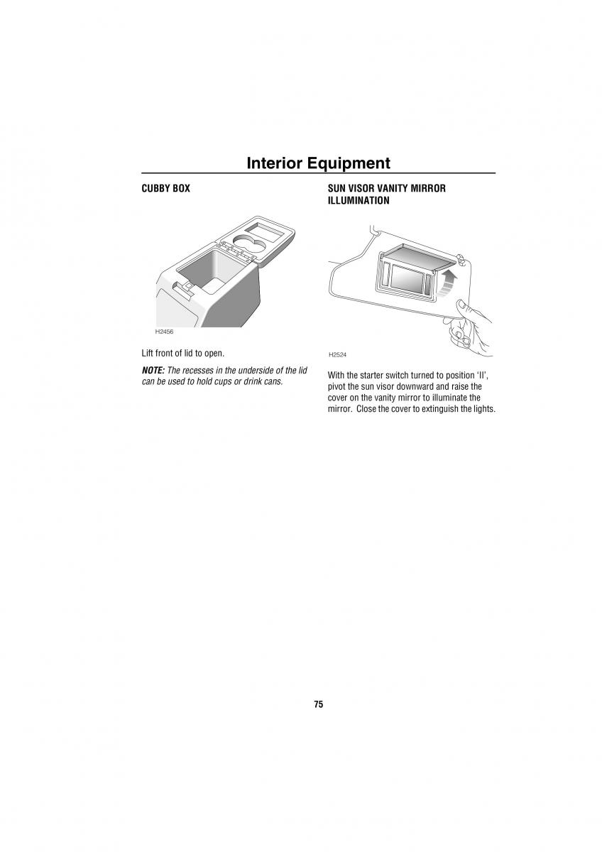 Land Rover Discovery II 2 owners manual / page 68