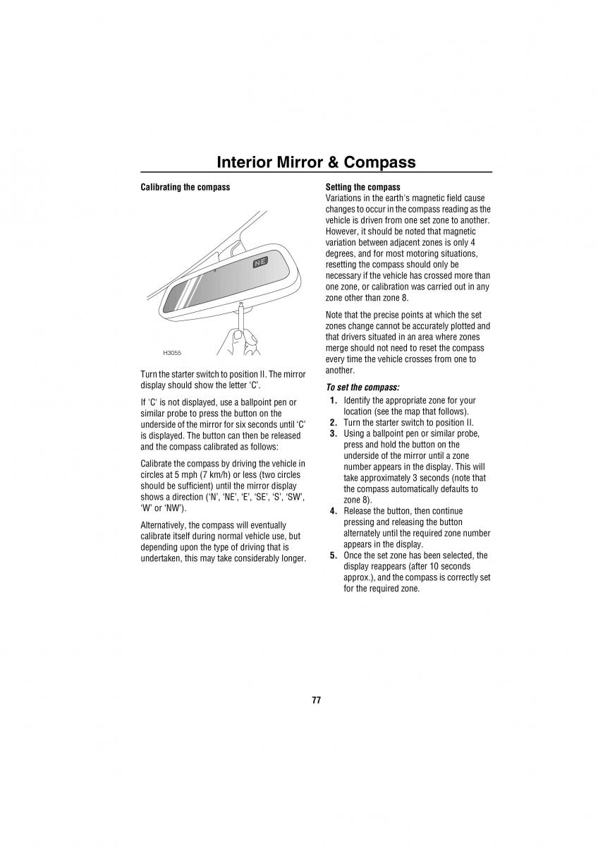 Land Rover Discovery II 2 owners manual / page 70