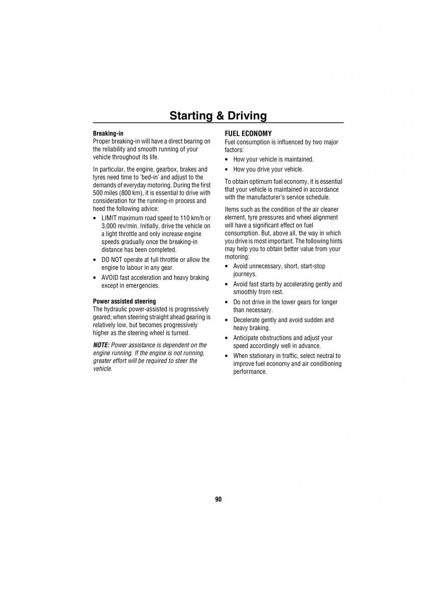 Land Rover Discovery II 2 owners manual / page 83