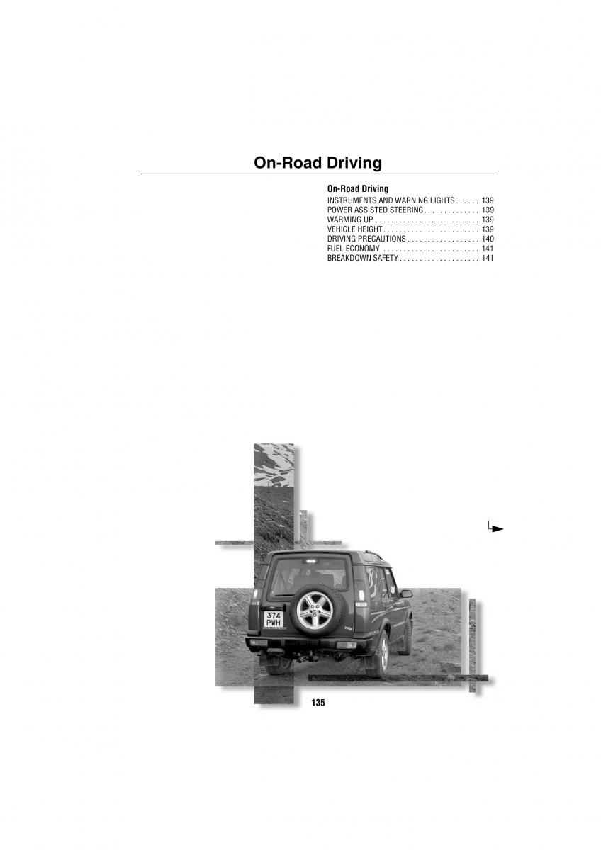 Land Rover Discovery II 2 owners manual / page 128