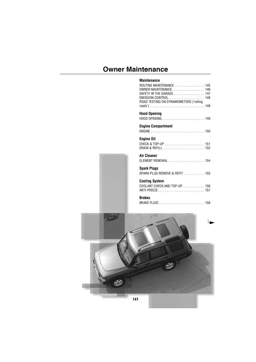 Land Rover Discovery II 2 owners manual / page 134