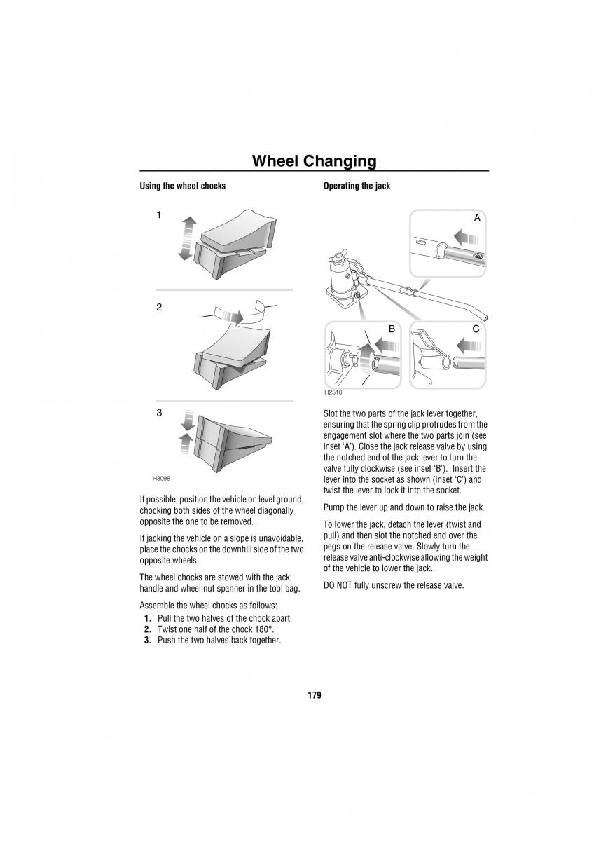 Land Rover Discovery II 2 owners manual / page 172