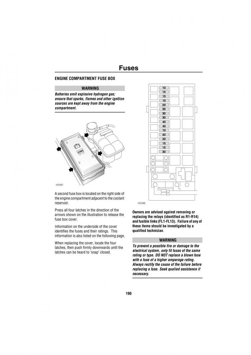 Land Rover Discovery II 2 owners manual / page 183