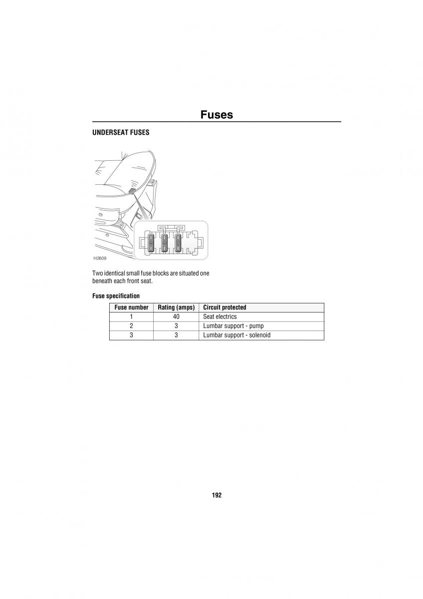 Land Rover Discovery II 2 owners manual / page 185