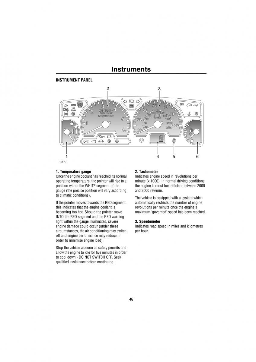 Land Rover Discovery II 2 owners manual / page 39