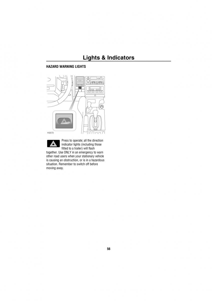 Land Rover Discovery II 2 owners manual / page 49