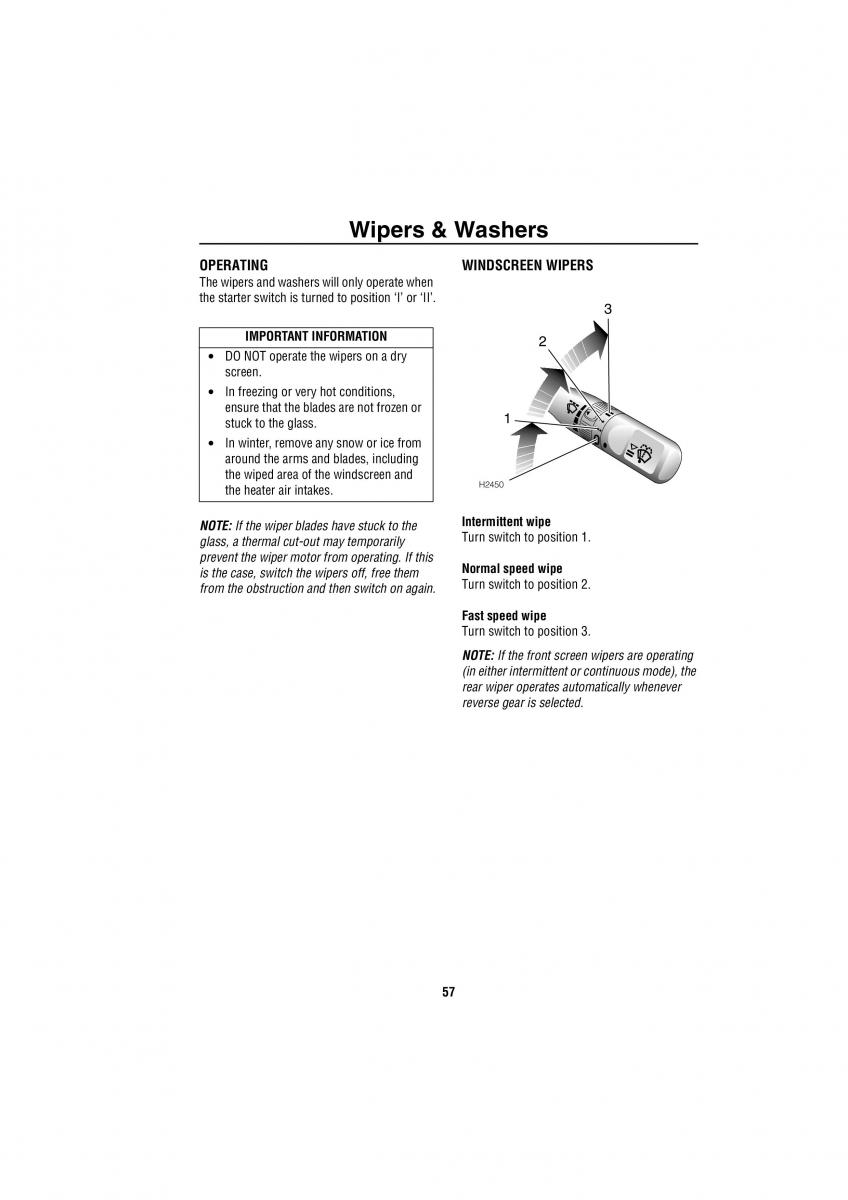 Land Rover Discovery II 2 owners manual / page 50