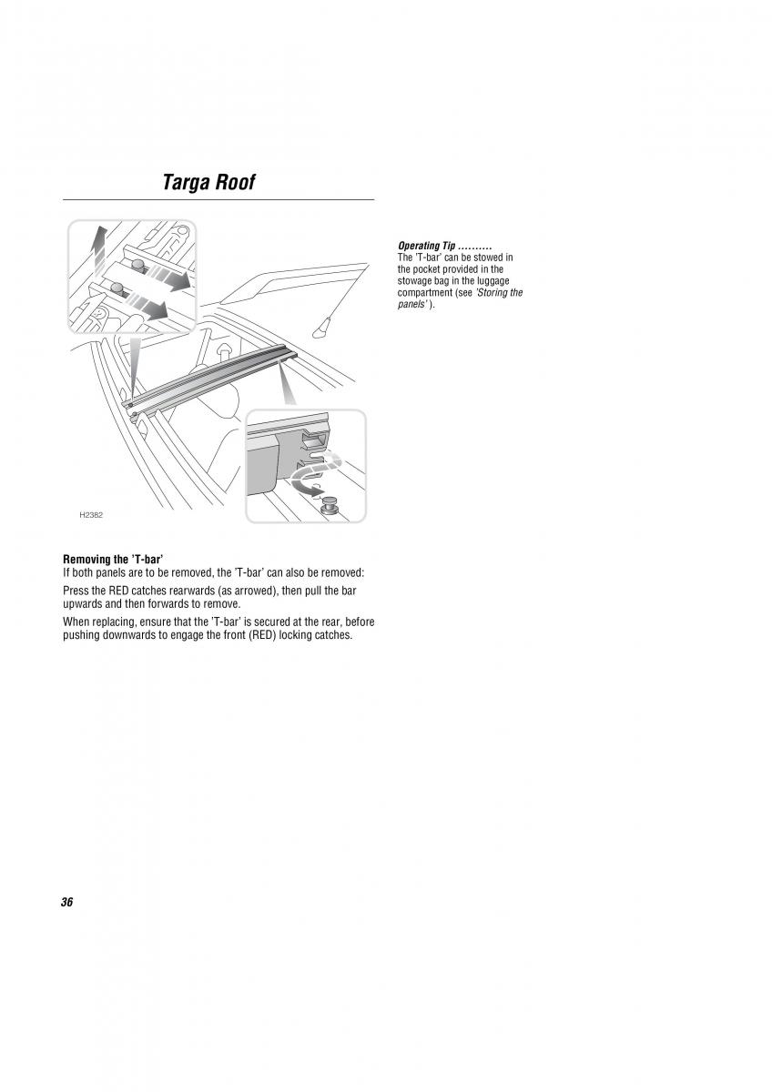 Land Rover Freelander I 1 owners manual / page 37