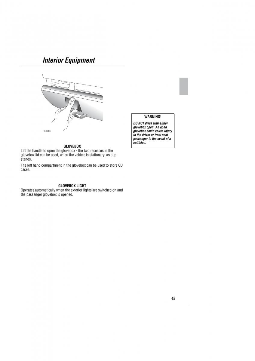 Land Rover Freelander I 1 owners manual / page 44