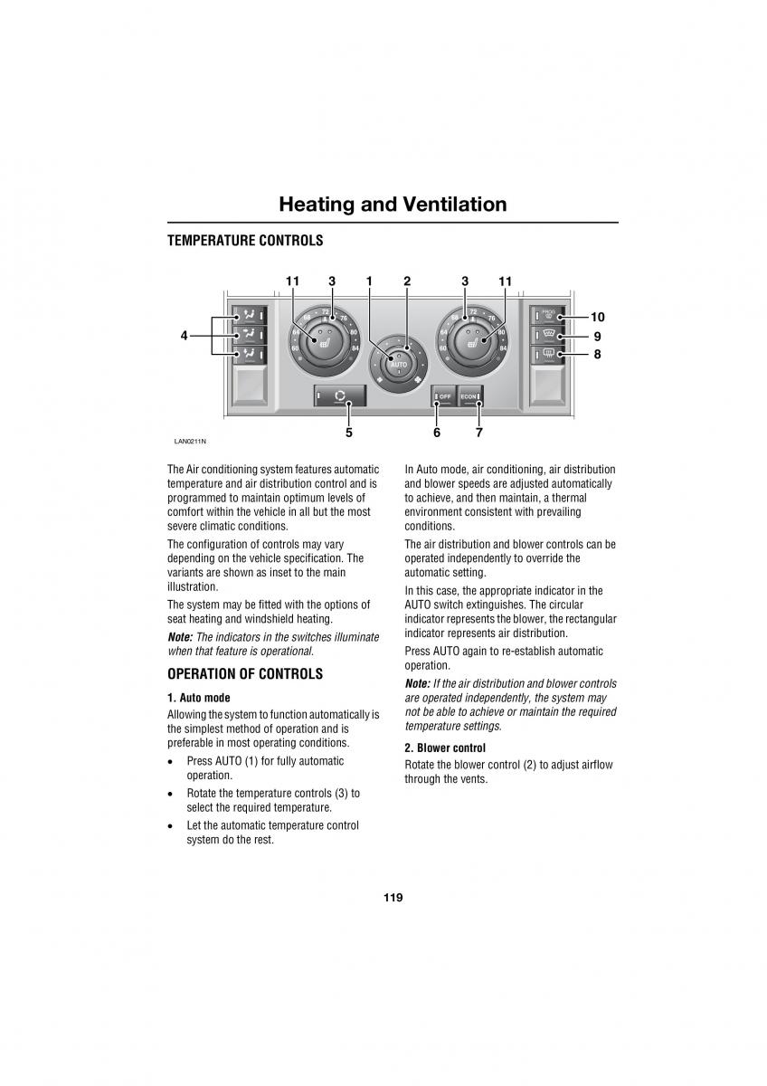 Land Rover Range Rover III 3 L322 owners manual / page 119