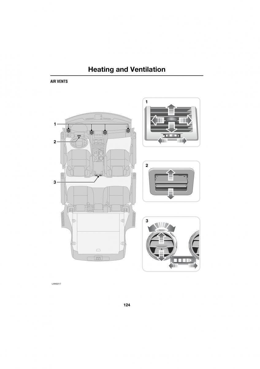 Land Rover Range Rover III 3 L322 owners manual / page 124