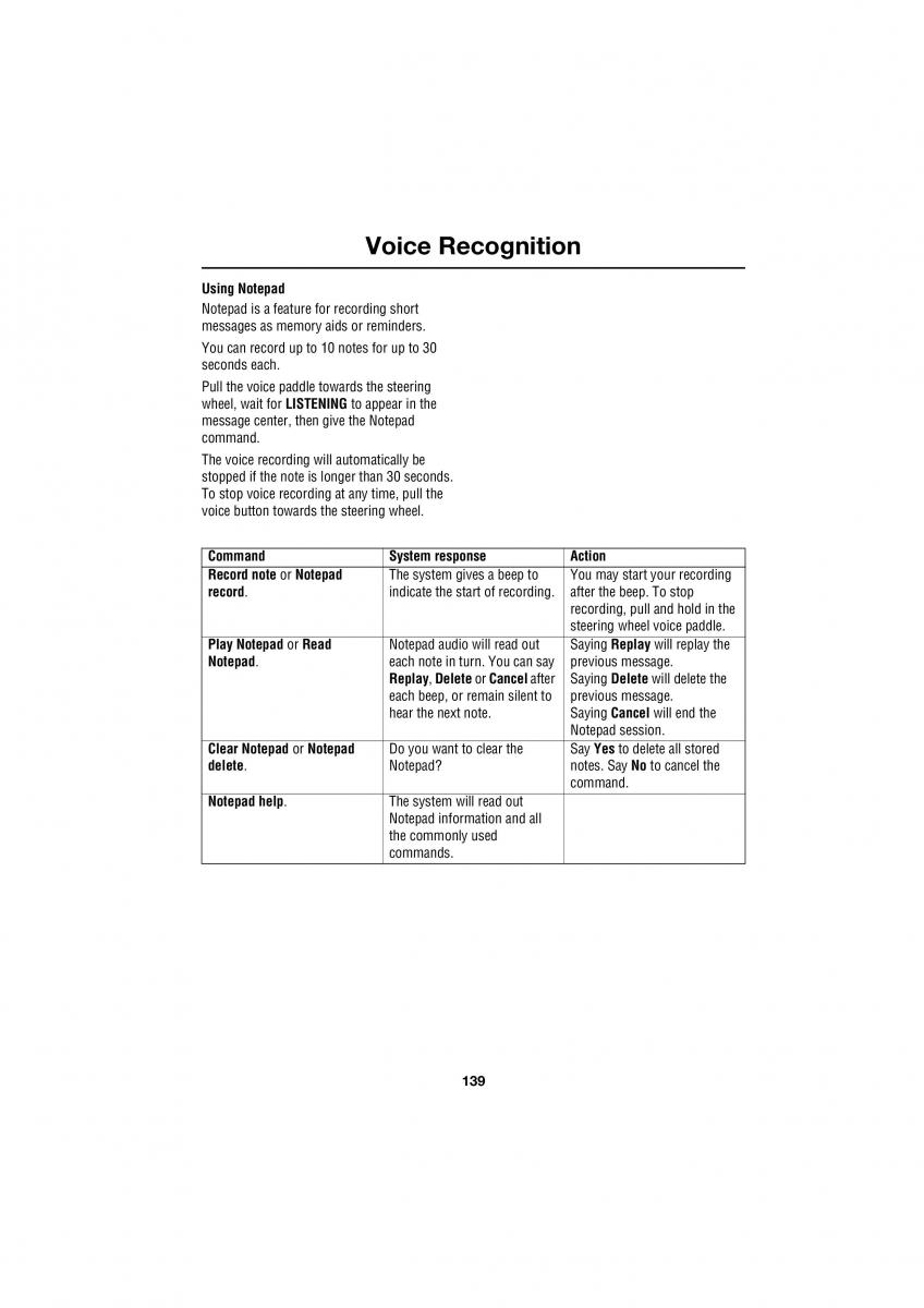 Land Rover Range Rover III 3 L322 owners manual / page 139