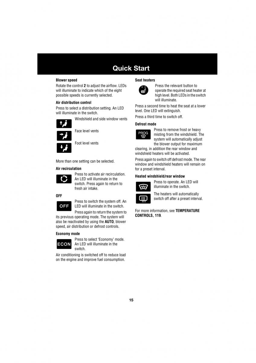 Land Rover Range Rover III 3 L322 owners manual / page 15