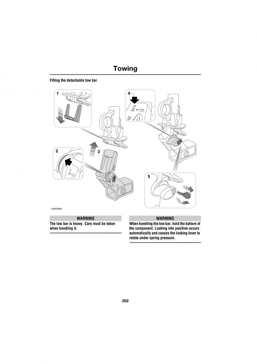 Land Rover Range Rover III 3 L322 owners manual / page 202