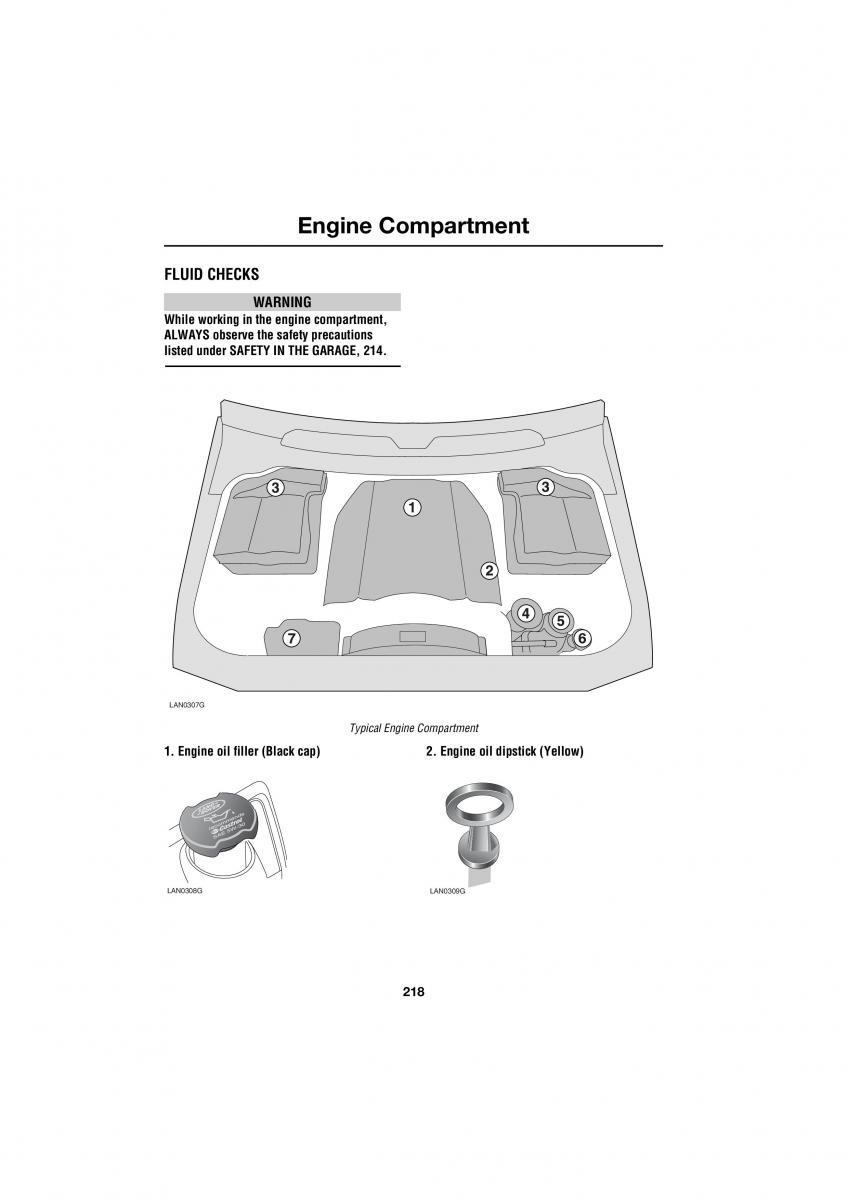 Land Rover Range Rover III 3 L322 owners manual / page 218