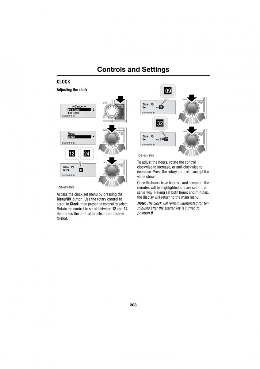 manual  Land Rover Range Rover III 3 L322 owners manual / page 303