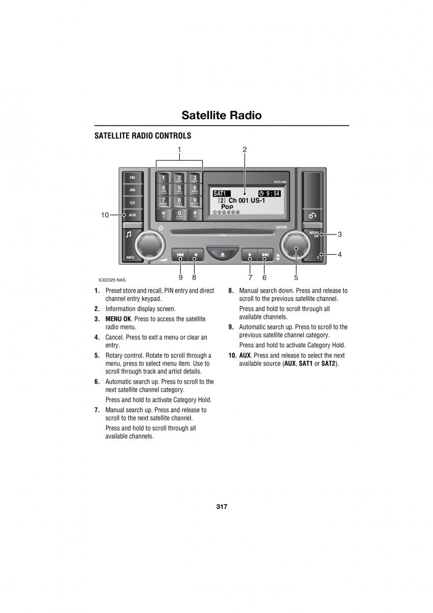 Land Rover Range Rover III 3 L322 owners manual / page 317