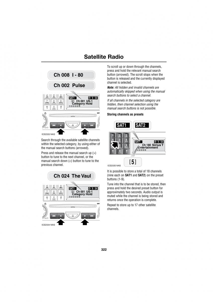 Land Rover Range Rover III 3 L322 owners manual / page 322