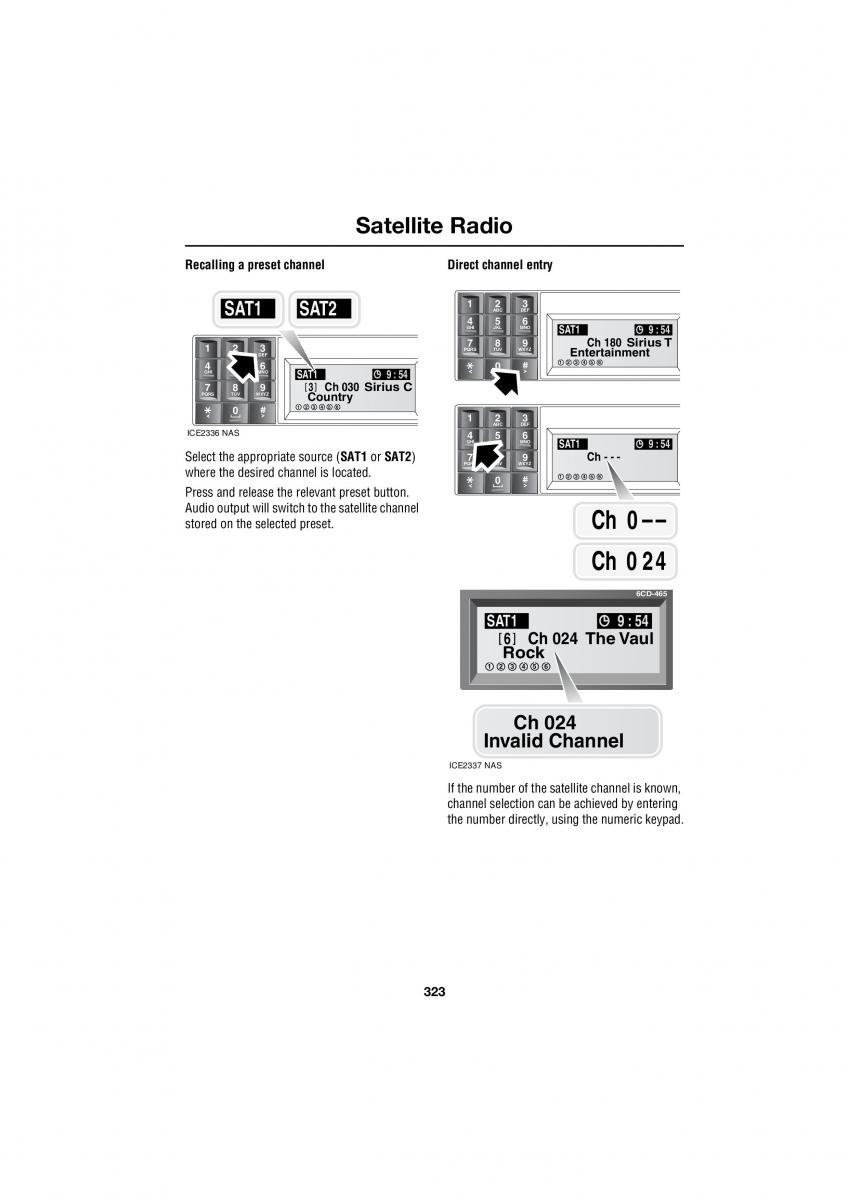 Land Rover Range Rover III 3 L322 owners manual / page 323