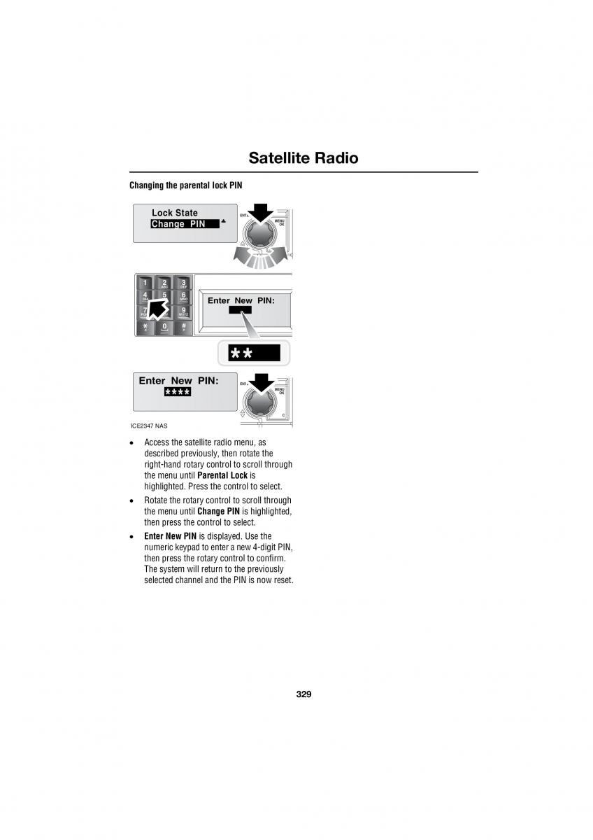 manual  Land Rover Range Rover III 3 L322 owners manual / page 329