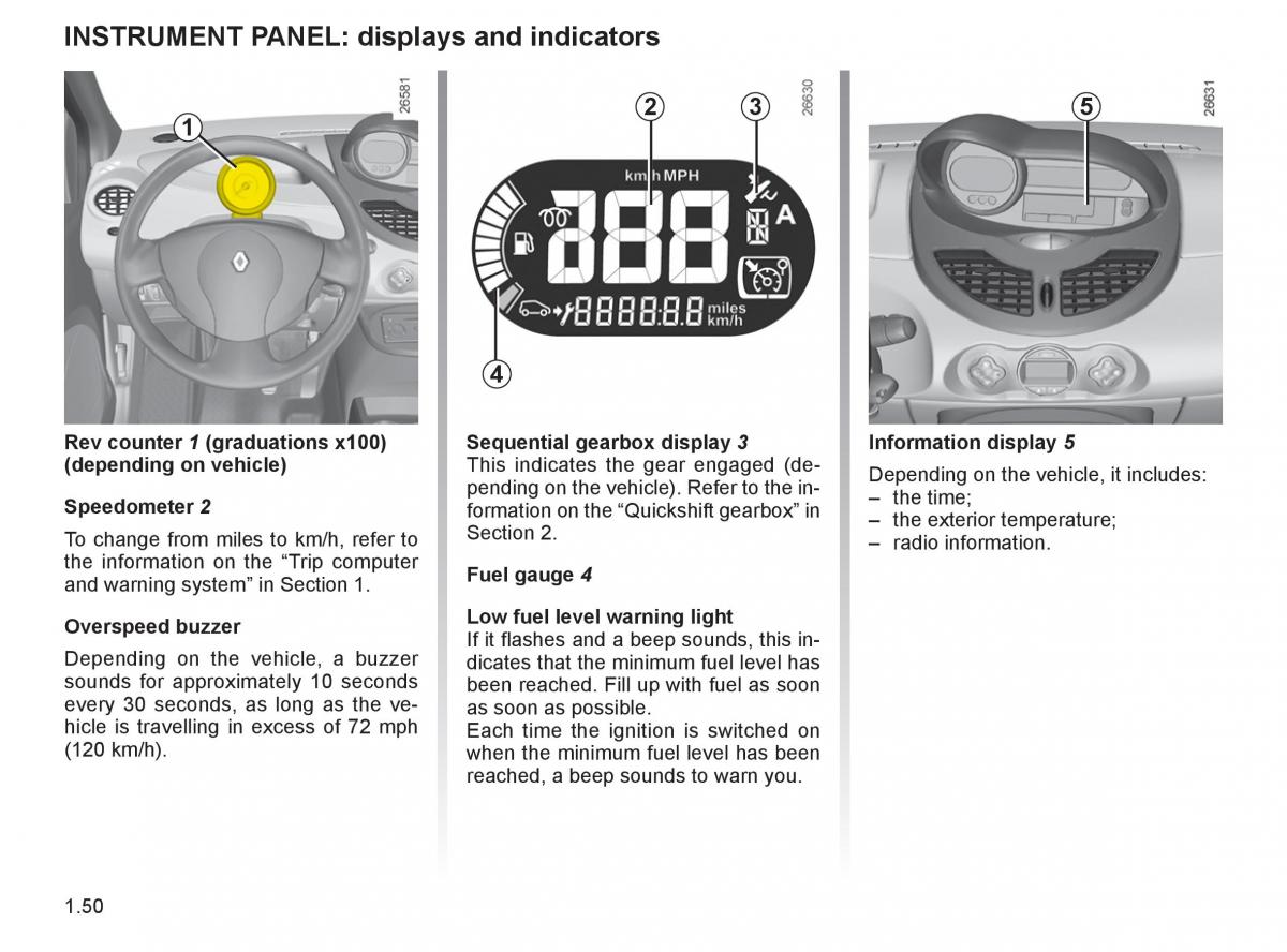 Renault Twingo II 2 owners manual / page 57