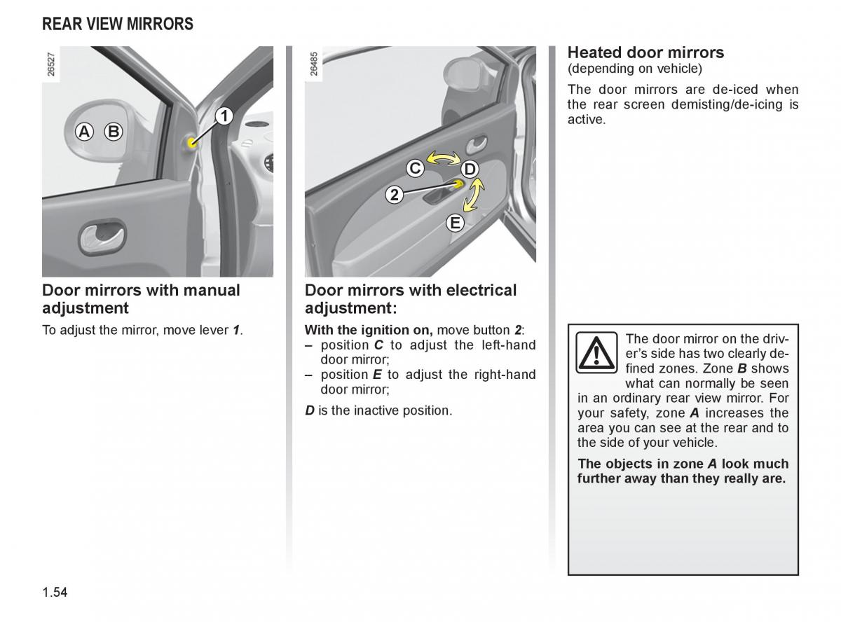 Renault Twingo II 2 owners manual / page 61