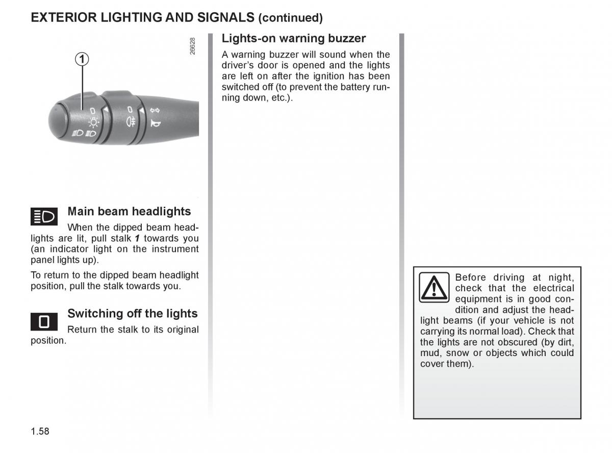 Renault Twingo II 2 owners manual / page 65