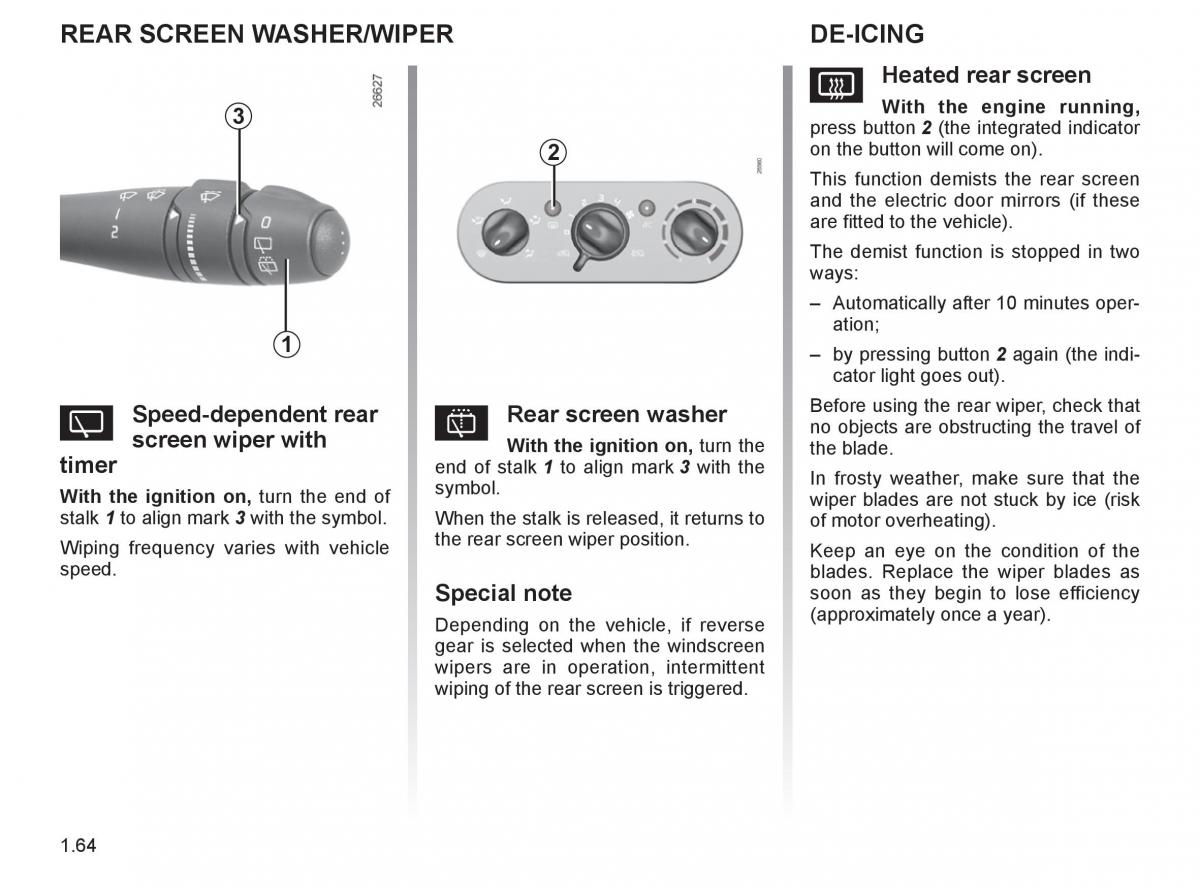 Renault Twingo II 2 owners manual / page 71