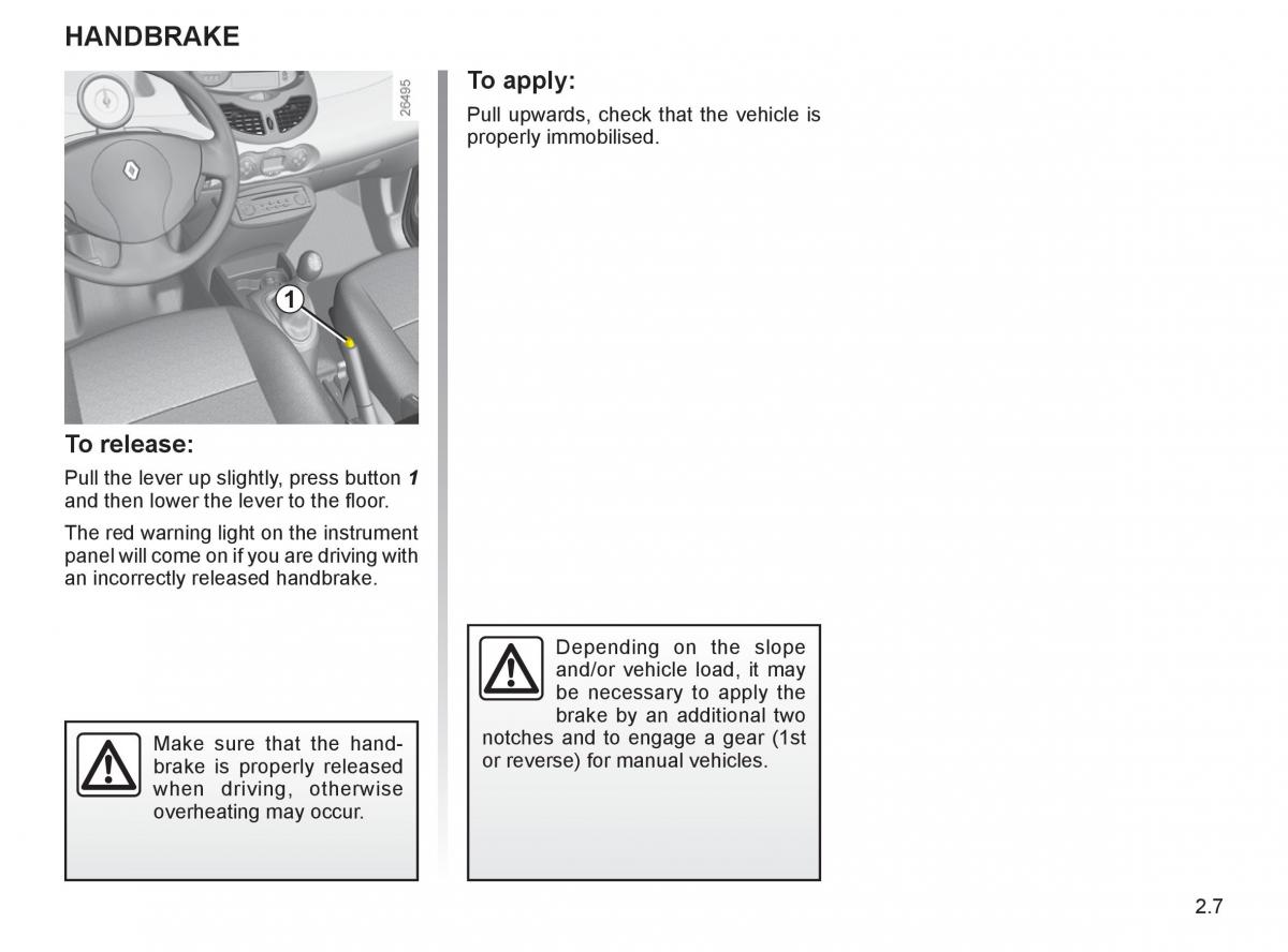 Renault Twingo II 2 owners manual / page 80