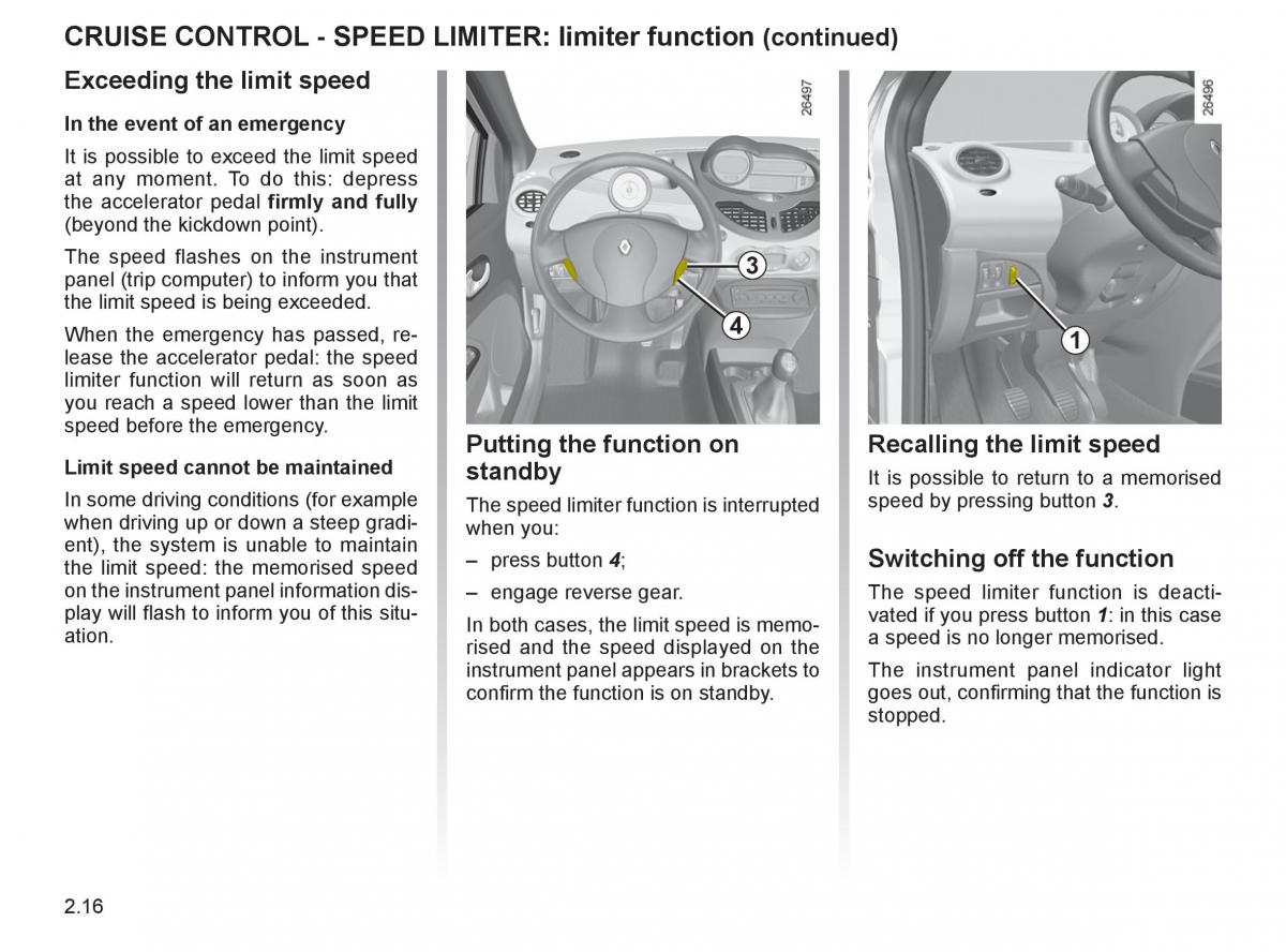 Renault Twingo II 2 owners manual / page 89