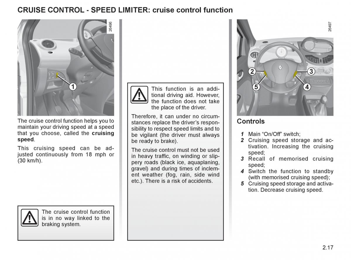 Renault Twingo II 2 owners manual / page 90