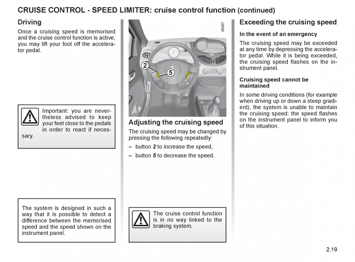 Renault Twingo II 2 owners manual / page 92