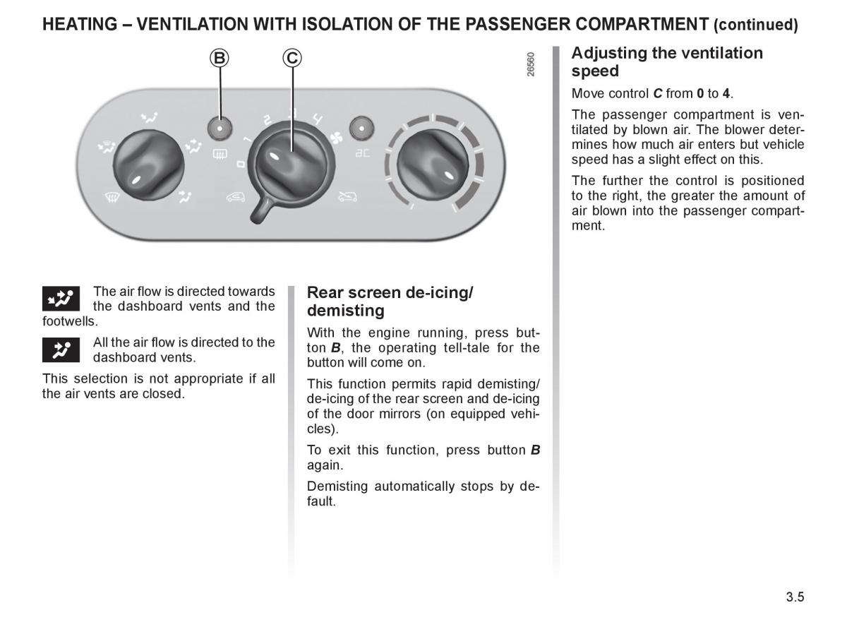 Renault Twingo II 2 owners manual / page 106