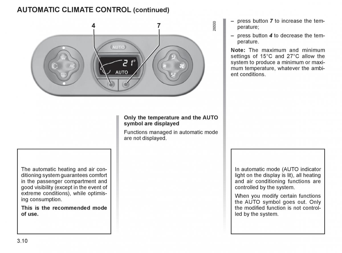 Renault Twingo II 2 owners manual / page 111