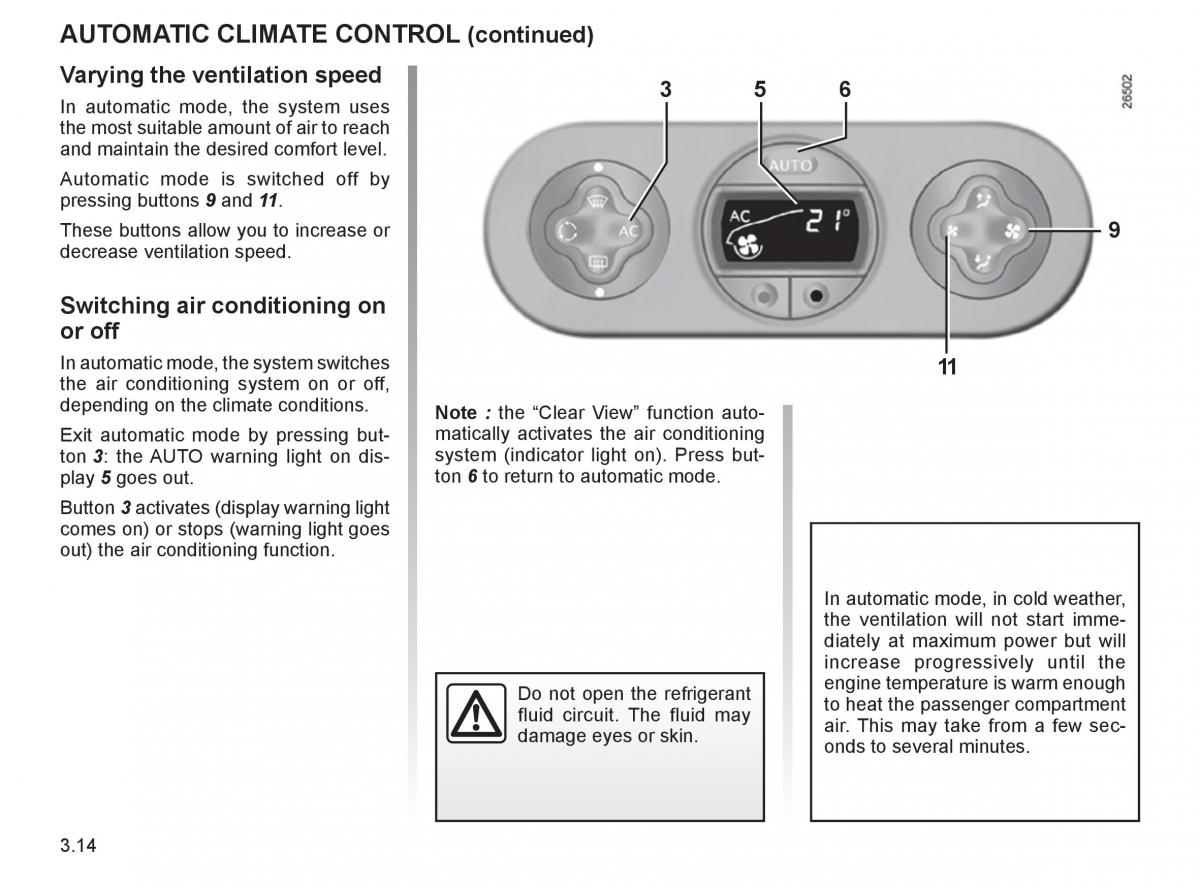 Renault Twingo II 2 owners manual / page 115