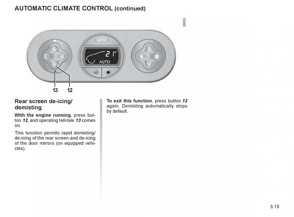 Renault Twingo II 2 owners manual / page 116