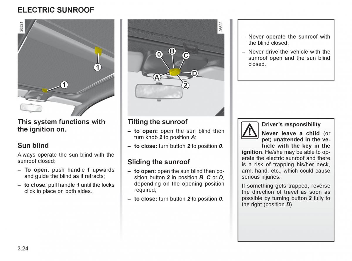 Renault Twingo II 2 owners manual / page 125